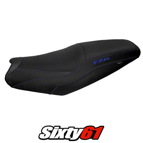 Kawasaki ZX14R 2006-2022 2023 2024 Seat Cover Tappezzeria Comfort Blue Black