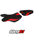 Suzuki Gsr 750 2010-2014 2015 2016 2017 Seat Cover Tappezzeria Ultragrip Red