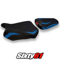 Suzuki Gsxr 600 750 2011-2023 2024 2025 2026 Seat Cover Tappezzeria Blue Black
