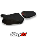 Suzuki Gsxr 600 750 2011-2024 2025 2026 Seat Cover Tappezzeria Ultragrip Black