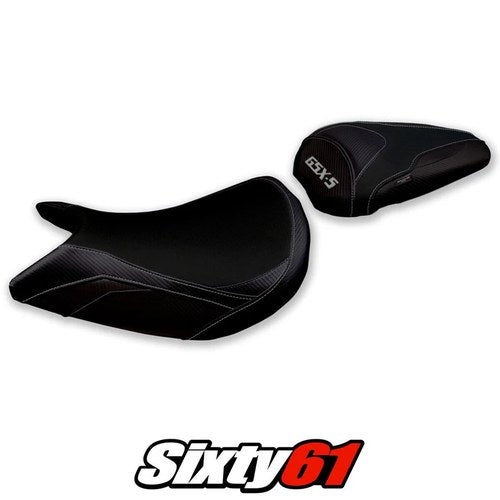 Suzuki Gsxs 1000 2021 2022 2023 2024 2025 Seat Cover Tappezzeria Black