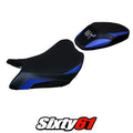 Suzuki Gsxs 1000 GT 2021 2022 2023 2024 2025 Seat Cover Tappezzeria Grey Blue