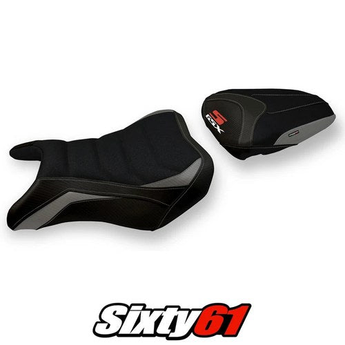 Suzuki Gsxs 750 2017-2019 2020 2021 2022 Seat Cover Tappezzeria Ultragrip Grey