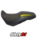 Suzuki VStrom 650 2017-2021 2022 2023 2024 Seat Cover Tappezzeria Yellow Black