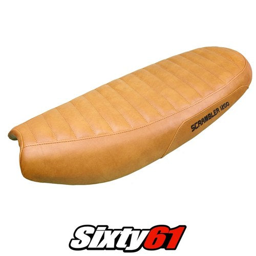 Triumph Scrambler 1200 2019-2023 2024 2025 2026 Seat Cover Tappezzeria Camel