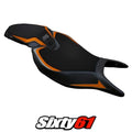 Triumph Speed Triple 1200 RS 2022-2025 Seat Cover Tappezzeria Orange Grey Black
