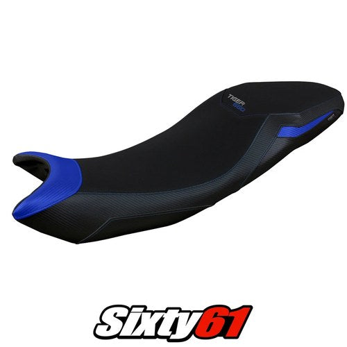 Triumph Tiger 660 2021-2023 2024 2025 2026 Seat Cover Tappezzeria Blue Black