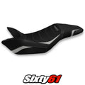 Triumph Speed Triple 2011-2013 2014 2015 Seat Cover Tappezzeria Comfort Silver
