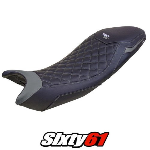 Triumph Tiger 660 2021-2025 2026 Seat Cover Tappezzeria Comfort Black Grey SE