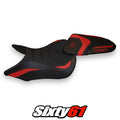 Triumph Speed Triple 2016-2019 2020 2021 Seat Cover Tappezzeria Ultragrip Red