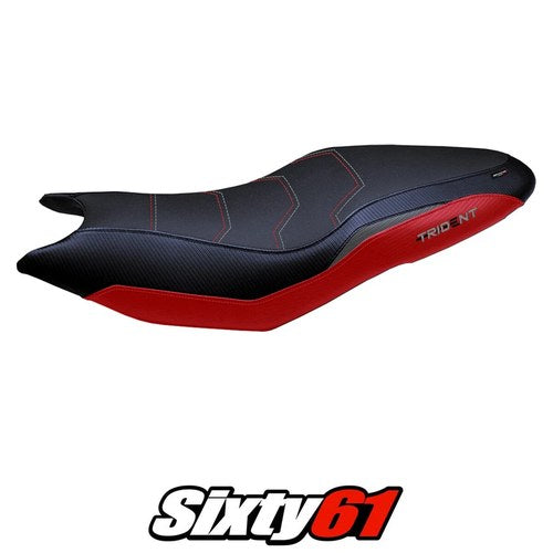 Triumph Trident 660 2021-2024 2025 Seat Cover Tappezzeria Comfort Red Grey Black