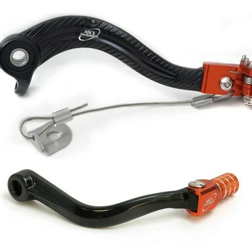 AS3 Rear Brake Pedal Gear Lever for KTM 250 SX 03-06 300 Exc 04-07 250 Sxf 2006