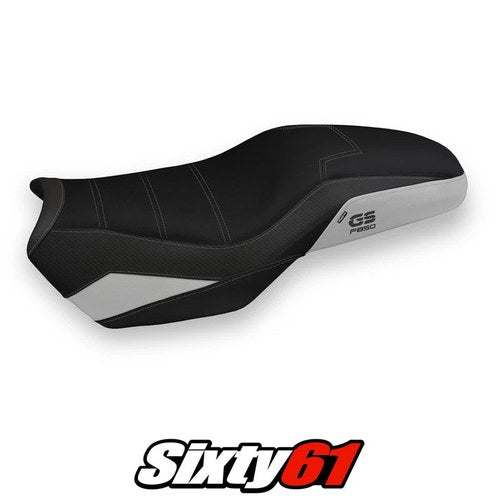 BMW F850GS Adventure 2019-2022 2023 2024 Seat Cover Tappezzeria Comfort Silver