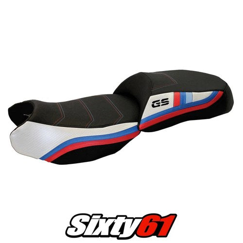 BMW R1200GS 2013 2014 2015 2016 2017 2018 Seat Cover Tappezzeria Comfort White