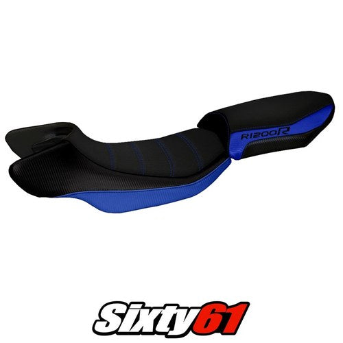 BMW R1200R 2015 2016 2017 2018 Seat Cover Tappezzeria Comfort Blue Black