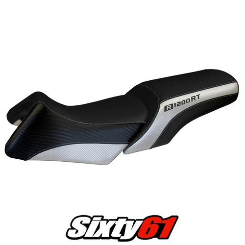 BMW R1200RT 2006-2009 2010 2011 2012 2013 Seat Cover Tappezzeria Silver Black