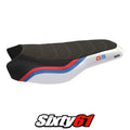 BMW R1200GS R1250GS Rallye 2017-2023 2024 Seat Cover Tappezzeria White Black
