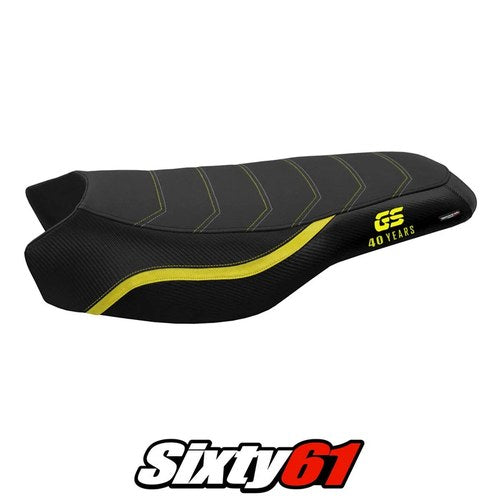 BMW R1200GS R1250GS Rallye 2017-2023 2024 Seat Cover Tappezzeria Comfort Yellow