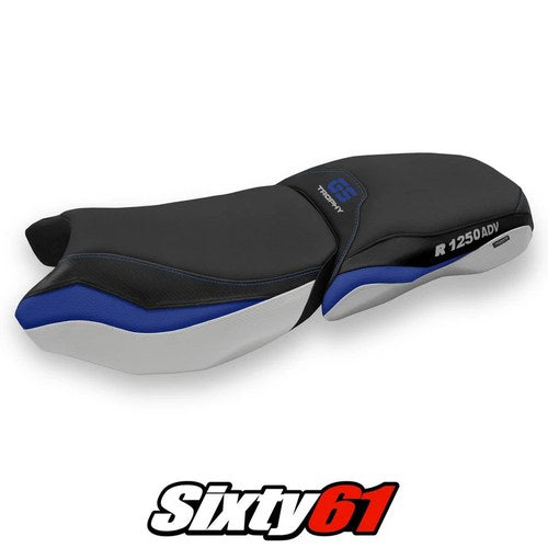 BMW R1250GS Adventure 2019-2022 2023 2024 Seat Cover Tappezzeria Blue Trophy SE