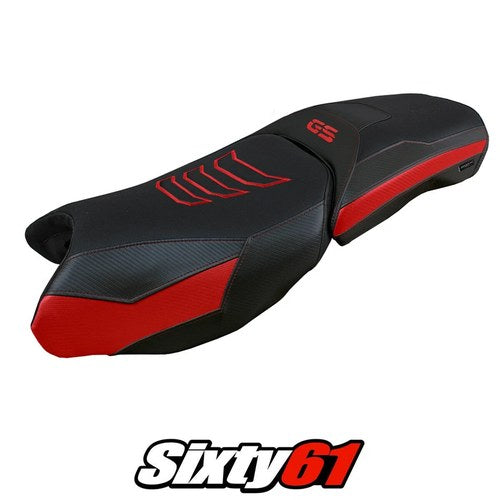 BMW R1250GS Adventure 2019-2023 2024 Seat Cover Tappezzeria Comfort Red Black
