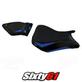 BMW S1000R 2014-2016 2017 2018 2019 2020 Seat Cover Tappezzeria Blue Black