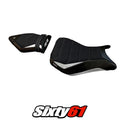 BMW S1000RR 2012 2013 2014 Seat Cover Tappezzeria Ultragrip White Black