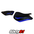 BMW S1000RR 2015 2016 2017 2018 Seat Cover Tappezzeria Comfort Blue Black