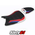BMW S1000RR M Sport 2019-2025 2026 Seat Cover Tappezzeria Ultragrip White SE