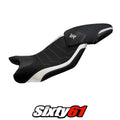 BMW S1000XR 2015 2016 2017 2018 2019 Seat Cover Tappezzeria Comfort White Blk