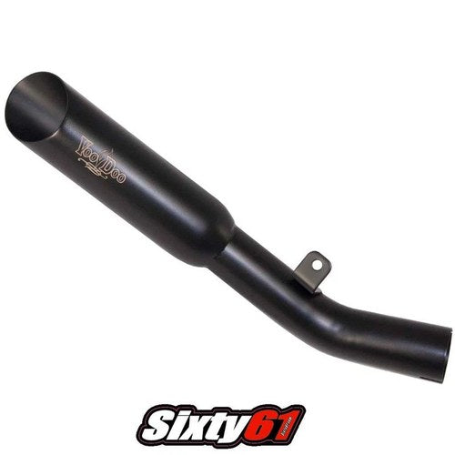Voodoo Exhaust Gsxr 600 2008-2023 2024 2025 2026 Suzuki Slip On Black Shorty