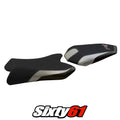 Yamaha FZ1 2006-2012 2013 2014 2015 2016 Seat Cover Tappezzeria Silver Black