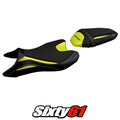 Yamaha MT07 FZ07 2018-2022 2023 2024 Seat Cover Tappezzeria Ultragrip Yellow