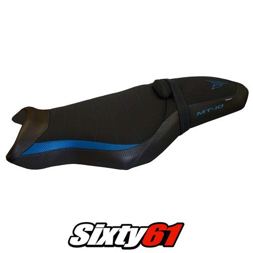 Yamaha MT 10 FZ10 2017-2023 2024 2025 2026 Seat Cover Tappezzeria Comfort Blue