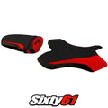 Yamaha Yzf R1 2004 2005 2006 Seat Cover Tappezzeria Red Black