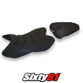 Yamaha Yzf R1 2007 2008 Seat Cover Tappezzeria Ultragrip Black 07 08