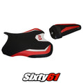Yamaha Yzf R1 2015-2022 2023 2024 2025 2026 Seat Cover Tappezzeria Red White