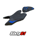 Yamaha Yzf R125 2019 2020 2021 2022 Seat Cover Tappezzeria Ultragrip Blue