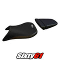Yamaha Yzf R6 2003 2004 2005 Seat Cover Tappezzeria Black 03 04 05