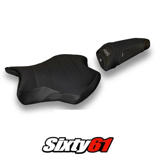 Yamaha Yzf R6 2017-2021 2022 2023 2024 2025 Seat Cover Tappezzeria Comfort Black