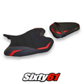 Yamaha Yzf R6 2008-2013 2014 2015 2016 Seat Cover Tappezzeria Comfort Red