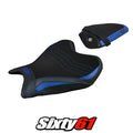 Yamaha Yzf R7 2021 2022 2023 2024 2025 Seat Cover Tappezzeria Comfort Blue Black