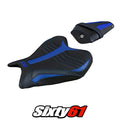 Yamaha Yzf R7 2021-2023 2024 2025 Seat Cover Tappezzeria Ultragrip Blue Black
