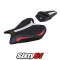 Yamaha Yzf R7 2021-2024 2025 Seat Cover Tappezzeria Ultragrip Red White Black SE