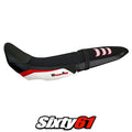 Yamaha Tenere 700 2019-2024 2025 Seat Cover Tappezzeria Ultragrip Red White FR
