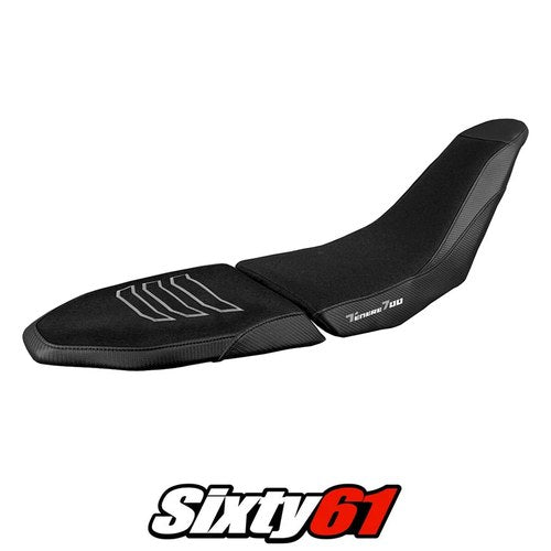 Yamaha Tenere 700 Raid 2022-2025 Seat Cover Tappezzeria Comfort Ultragrip Black