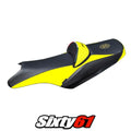 Yamaha T-Max 2008-2012 2013 2014 2015 2016 Seat Cover Tappezzeria Yellow Black