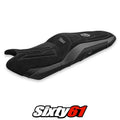 Yamaha T-Max 530 560 2017-2019 2020 2021 Seat Cover Tappezzeria Velvet Black