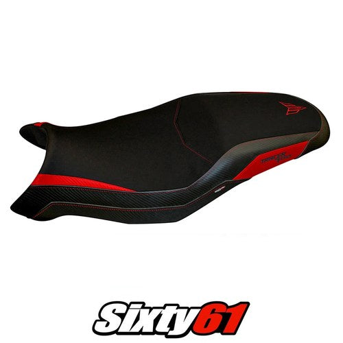 Yamaha Tracer 7 7GT 2021-2023 2024 2025 Seat Cover Tappezzeria Red Black