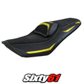 Yamaha T-Max 560 2022 2023 2024 2025 Seat Cover Tappezzeria Yellow Black