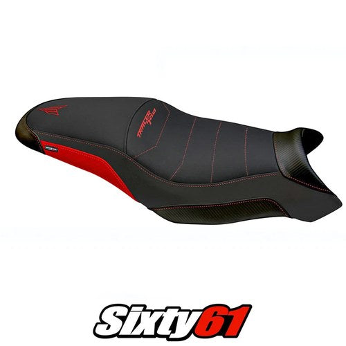 Yamaha Tracer 7 7GT 2021-2023 2024 2025 Seat Cover Tappezzeria Comfort Red Black